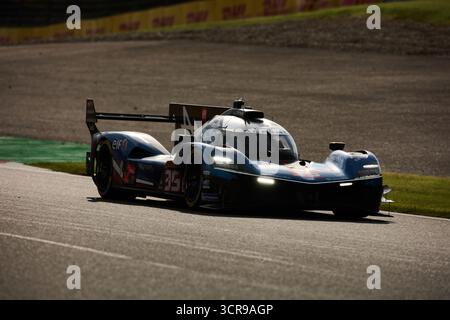 35, Paul-Loup Chatin (FRA), Ferdinand Habsburg (AUS), Charles Milesi (FRA), Alpine Endurance Team, Alpine A424 #35, Hypercar, Championnat du monde d'Endurance FIA 2025 au Fuji Speedway, 28 septembre 2025, Shizuoka, Japon. (Photo Taichiro Takahashi/AFLO) Banque D'Images
