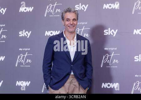 Rome, Italie. 30 septembre 2025. Francesco Colella assiste au Photocall de la série TV PETRA le 30 septembre 2025 au Cinéma Quattro Fontane, Rome, Italie crédit : Live Media Publishing Group/Alamy Live News Banque D'Images
