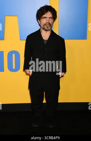 Los Angeles, Californie, États-Unis. 29 septembre 2025. Peter Dinklage assiste à la première de Roofman de Paramount Pictures au Paramount Theatre le 29 septembre 2025 à Los Angeles, Californie. Crédit : Jeffrey Mayer/Media Punch/Alamy Live News Banque D'Images
