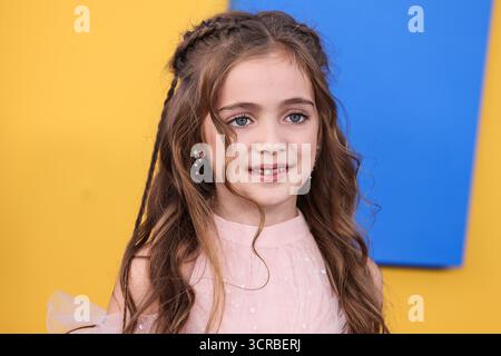 Hollywood, États-Unis. 29 septembre 2025. HOLLYWOOD, LOS ANGELES, CALIFORNIE, États-Unis - SEPTEMBRE 29 : Alissa Marie Pearson arrive à la première de Los Angeles de "Roofman" de Paramount Pictures qui a eu lieu au Paramount Theatre aux Paramount Pictures Studios le 29 septembre 2025 à Hollywood, Los Angeles, Californie, États-Unis. (Photo de Xavier Collin/image Press Agency) crédit : image Press Agency/Alamy Live News Banque D'Images