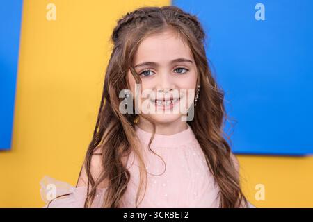 Hollywood, États-Unis. 29 septembre 2025. HOLLYWOOD, LOS ANGELES, CALIFORNIE, États-Unis - SEPTEMBRE 29 : Alissa Marie Pearson arrive à la première de Los Angeles de "Roofman" de Paramount Pictures qui a eu lieu au Paramount Theatre aux Paramount Pictures Studios le 29 septembre 2025 à Hollywood, Los Angeles, Californie, États-Unis. (Photo de Xavier Collin/image Press Agency) crédit : image Press Agency/Alamy Live News Banque D'Images