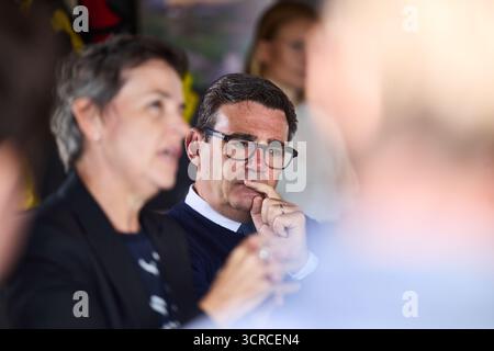 Maire de Manchester Andy Burnham Banque D'Images