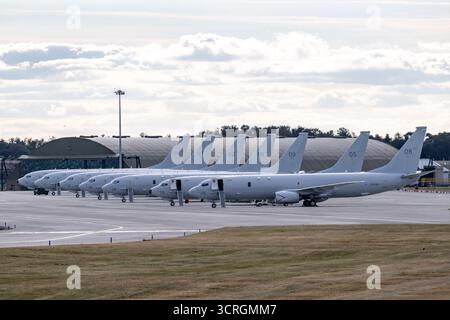 Royal Air Force Boeing P-8 Poseiden MRA.1 Banque D'Images