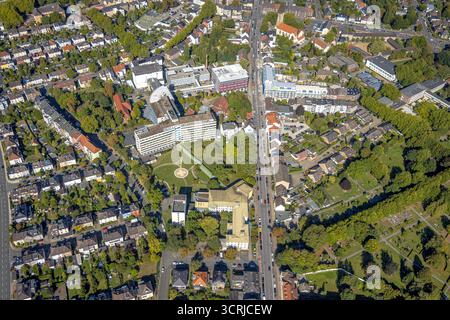 Luftbild, Johanniter-Kliniken Hamm Evangelisches Krankenhaus Hamm, Seniorencampus Baustelle mit Neubau an der Werler Straße Ecke Blumenstraße, Mitte, Hamm, Ruhrgebiet, Rhénanie-du-Nord-Westphalie, Deutschland ACHTUNGxMINDESTHONORARx60xEURO *** vue aérienne, Johanniter Kliniken Hamm Evangelisches Krankenhaus Hamm, Seniorencampus Baustelle mit Neubau an der Werler Straße Ecke Blumenstraße, Mitte, Hamm, Ruhrgebiet, Nordrhein Westfalen, Allemagne ACHTUNGxMINDESTHONORARx60xEURO Banque D'Images