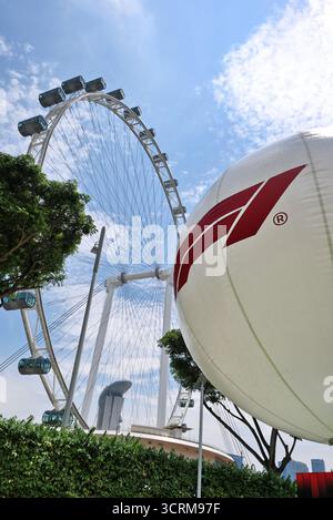 Singapour, Singapour. 02 octobre 2025. Atmosphère de paddock. 02.10.2025. Championnat du monde de formule 1, Rd 18, Grand Prix de Singapour, Marina Bay Street circuit, Singapour, jour de préparation. Crédit : James Moy/Alamy Live News Banque D'Images