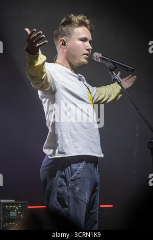 BARCELONE, ESPAÑA – SEPTIEMBRE 30. Alfa en concierto en la Sala Apolo el 30 de septiembre de 2025 en Barcelona, España. (Foto por Fernando Pérez) Banque D'Images