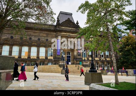 Leeds City Museum à Millennium Square, Royaume-Uni Banque D'Images