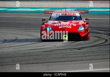 Atsushi Miyake & Daiki Sasaki participe à la Sepang Super GT Race 2025. Prise lors de la 1ère séance d'essais lors de la 3ème manche de Super GT en 2025. Banque D'Images