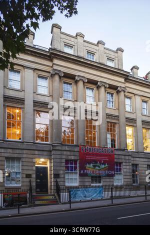 Angleterre, Somerset, Bath, The Bath Royal Literary and Scientific institution, vue extérieure Banque D'Images