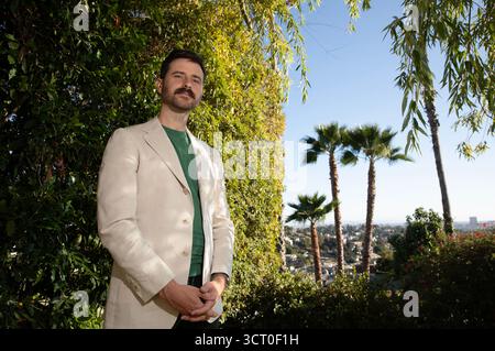Greg T Karber à Los Angeles, Californie le 9 septembre 2025. Pic © Dan Tuffs Banque D'Images