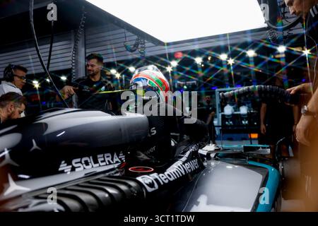 Singapour, Singapour. 03 Oct, 2025. KIMI ANTONELLI Andrea (ita), Mercedes AMG F1 Team W16, portrait lors du Grand Prix de formule 1 de Singapour 2025, 18e manche du Championnat du monde de formule 1 FIA 2025 du 3 au 5 octobre 2025 sur le circuit Marina Bay Street, à Singapour - photo DPPI crédit : DPPI Media/Alamy Live News Banque D'Images
