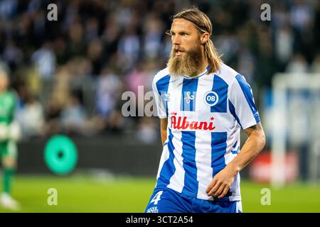 Odense, Danemark. 03 Oct, 2025. Bjorn Paulsen d'Odense BK vu lors du match de 3F Superliga entre Odense BK et Sonderjyske au nature Energy Park à Odense. Crédit : Gonzales photo/Alamy Live News Banque D'Images
