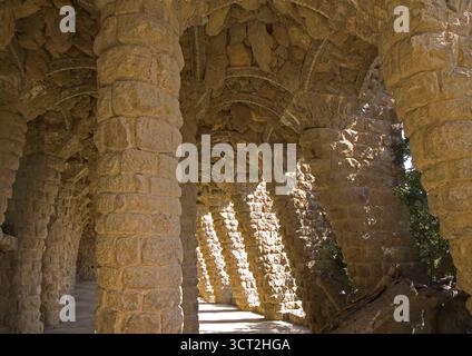 Parc Güell Banque D'Images