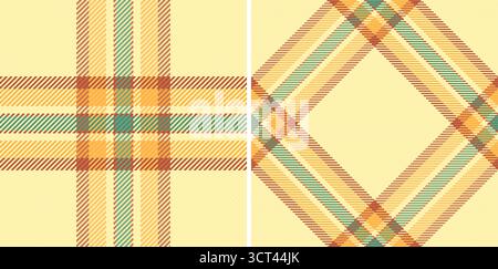 Motif écossais chaleureux et invitant classique polyvalent. Idéal pour les textiles, les arrière-plans, ou ajouter une touche de charme douillet à tout projet. Illustration de Vecteur