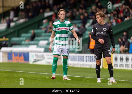 Yeovil, Royaume-Uni. 04 octobre 2025. Harvey Greenslade Enterprise National League match de Yeovil Town entre Yeovil Town et Boreham Wood au stade Huish Park, Yeovil photo par crédit : Martin Edwards/Alamy Live News Banque D'Images