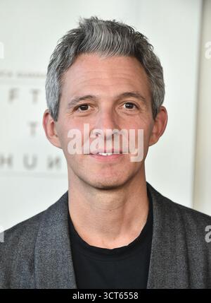 Los Angeles, États-Unis. 04 octobre 2025. Justin Wilkes arrive à la projection spéciale « After the Hunt » de Los Angeles qui s’est tenue à l’Academy Museum le 4 octobre 2025 à Los Angeles, CA. © LISA OConnor/AFF-USA.com crédit : AFF/Alamy Live News Banque D'Images