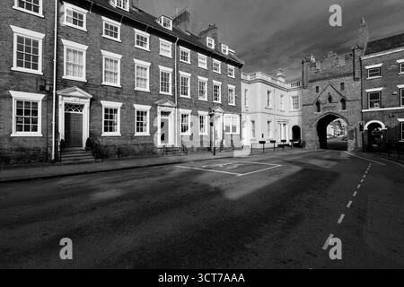 The Medieval Gateway to North Bar Within, ville de Beverley, East Riding of Yorkshire, Angleterre, Royaume-Uni Banque D'Images