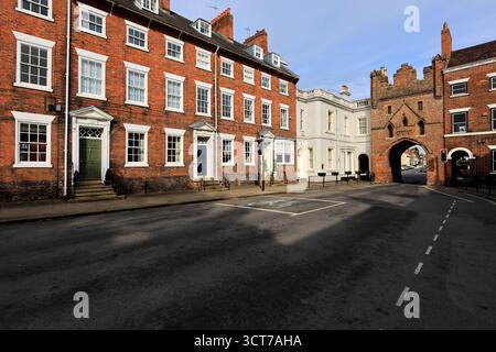 The Medieval Gateway to North Bar Within, ville de Beverley, East Riding of Yorkshire, Angleterre, Royaume-Uni Banque D'Images