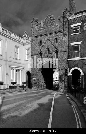 The Medieval Gateway to North Bar Within, ville de Beverley, East Riding of Yorkshire, Angleterre, Royaume-Uni Banque D'Images