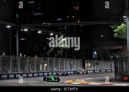 Singapour, Singapour. 05 octobre 2025. Gabriel Bortoleto (BRA) Sauber C45. 05.10.2025. Championnat du monde de formule 1, Rd 18, Grand Prix de Singapour, Marina Bay Street circuit, Singapour, jour de la course. Le crédit photo devrait se lire : XPB/Alamy Live News. Banque D'Images