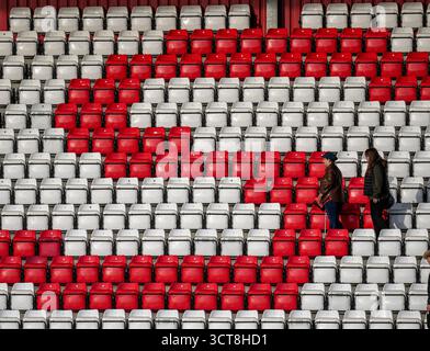 Stevenage, Royaume-Uni. 04 octobre 2025. Vue générale lors du match de Sky Bet League 1 entre Stevenage et Luton Town au Lamex Stadium, Stevenage, Angleterre, le 4 octobre 2025. Photo de David Horn. Crédit : Prime Media images/Alamy Live News Banque D'Images