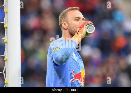 Salzbourg, Autriche. 05 octobre 2025. SALZBOURG, AUTRICHE - 5 OCTOBRE : Alexander Schlager de Salzbourg lors du match de l'Admiral Bundesliga entre le FC Red Bull Salzburg et le SK Rapid Wien au Red Bull Arena le 5 octobre 2025 à Salzbourg, Autriche.251005 SEPA 24 008 - 20251005 PD8288 crédit : APA-PictureDesk/Alamy Live News Banque D'Images