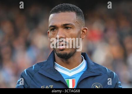 Napoli, Campanie. 05 octobre 2025. Juan Jesus de SSC Napoli lors de la série A Enilive match entre Napoli v Gênes au stade Diego Armando Maradona crédit : massimo insabato/Alamy Live News Banque D'Images