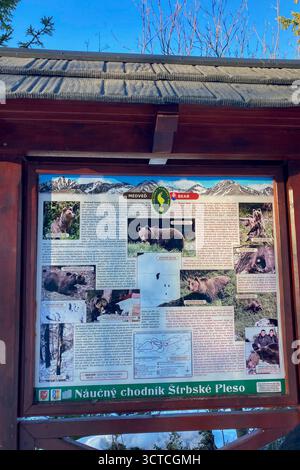 SLOVAQUIE, STREBSKE PLESO - 30 DÉCEMBRE 2024 : paysage hivernal de Strbske pleso qui est un ski, destination touristique de premier plan, et station de santé situé sur Banque D'Images