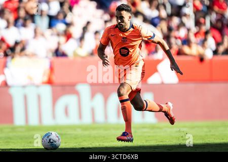 Séville, Espagne. 05 octobre 2025. Eric GARCIA de Barcelone lors du match de football de la Ligue espagnole entre Sevilla FC et FC Barcelone le 5 octobre 2025 au stade Ramon Sanchez-Pizjuan de Sevilla, Espagne - photo Rafael Roman/Matthieu Mirville/DPPI crédit : DPPI Media/Alamy Live News Banque D'Images