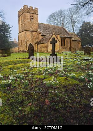 All Saints Church, Salperton, Gloucestershire Banque D'Images