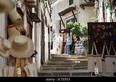 Alger, Algérie. 25 mai 2025. Photo prise le 25 mai 2025, montrant la vieille ville d'Alger, la Casbah, désignée par l'UNESCO. Photo de Billel Bensalem/APP/ABACAPRESS.COM crédit : Abaca Press/Alamy Live News Banque D'Images