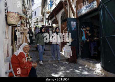 Alger, Algérie. 25 mai 2025. Photo prise le 25 mai 2025, montrant la vieille ville d'Alger, la Casbah, désignée par l'UNESCO. Photo de Billel Bensalem/APP/ABACAPRESS.COM crédit : Abaca Press/Alamy Live News Banque D'Images