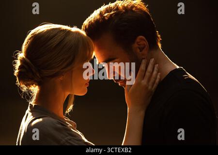 A Big Bold Beautiful Journey Colin Farrell & Margot Robbie Banque D'Images