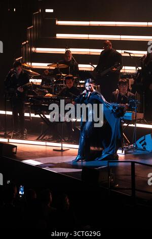 Londres, Royaume-Uni. 06 octobre 2025. Nicole Scherzinger se produit au Royal Albert Hall. Crédit : SOPA images Limited/Alamy Live News Banque D'Images