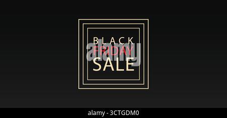 Illustrations créatives stratégies de conception pour le Black Friday Illustration de Vecteur