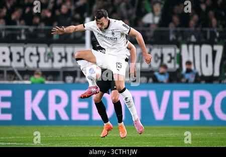 Fussball, Bundesliga, Deutschland, Herren, saison 2025/2026, 6. Spieltag, Borussia Park Mšnchengladbach, Bor. Mšnchengladbach - SC Freiburg ; Haris Tabakovic (BMG). Aktion Banque D'Images