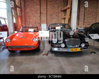 WROCLAW, POLOGNE - 25 JUIN 2023 : Musée de l'automobile à Sleza près de Wroclaw, Pologne. Nom polonais : Muzeum Motoryzacji Topacz. Banque D'Images