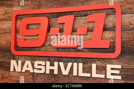 Nashville, États-Unis. 07 octobre 2025. Ambiance arrivée à l’événement « 9-1-1 : Nashville » qui s’est tenu à PROOF Rooftop à W Nashville le 7 octobre 2025 à Nashville, TN © Tammie Arroyo/AFF-USA.com crédit : AFF/Alamy Live News Banque D'Images