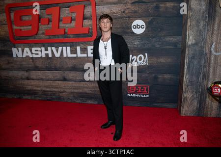Nashville, États-Unis. 07 octobre 2025. 9-1-1 première édition de Nashville au W Hotel à Nashville, Tennessee, le 7 octobre 2025. (Photo de Kindell Buchanan/Sipa USA) crédit : Sipa USA/Alamy Live News Banque D'Images