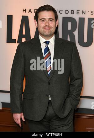 Londres, Royaume-Uni. 07 octobre 2025. David Fynn assiste à la projection londonienne de « Harlan Coben’s Lazarus » à l’Odeon luxe West End à Londres, en Angleterre. ROYAUME-UNI. Mardi 7 octobre 2025 crédit : Bang Media International/Alamy Live News Banque D'Images