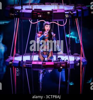 Londres, Royaume-Uni. 07 octobre 2025. Glasgow, Royaume-Uni, le 7 octobre 2025, Katy Perry en direct de sa tournée Lifetimes Tour. Crédit Stephen Wilson Photography crédit : Stephen Wilson/Alamy Live News Banque D'Images