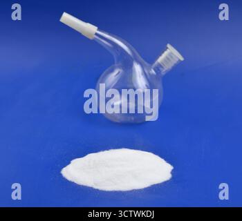 Le lactate de zinc est un composé chimique, un sel de zinc et d'acide lactique Banque D'Images