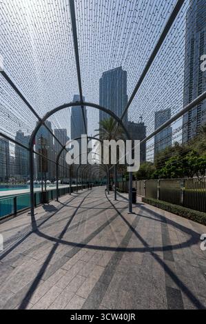 Dubaï, Émirats arabes Unis - 4 octobre 2025 : Centre de Dubaï à Burj Khalifa. Banque D'Images