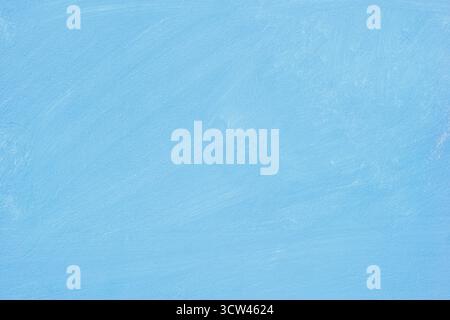 Texture du fond peint de mur de béton bleu pastel Banque D'Images