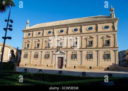 Palacio de las Cadenas o Palacio de Vázquez Molina en Úbeda Banque D'Images