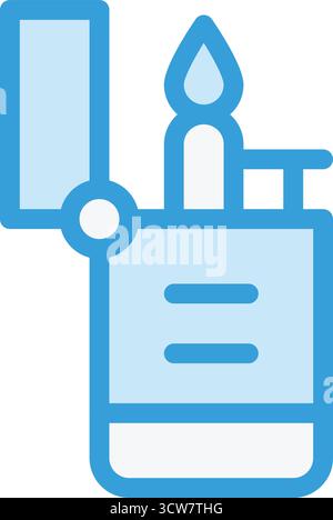 Illustration de conception d'icône de vecteur plus léger Illustration de Vecteur