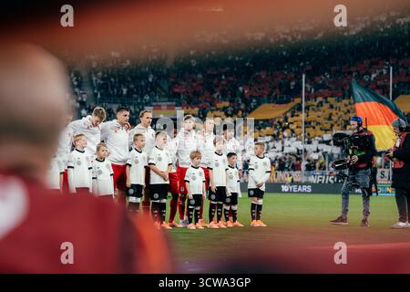 Sinsheim, Allemagne. 10 octobre 2025. Sinsheim, Allemagne, le 10 octobre 2025 lors du match des qualifications européennes de l'UEFA opposant l'Allemagne vs Luxembourg à la PreZero Arena, à Sinsheim, en Allemagne. (Gabor Baumgarten/SPP) crédit : SPP Sport Press photo. /Alamy Live News Banque D'Images