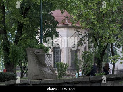 Bosnie-Herzégovine, Bihać (Mun.), Bihać : Turbe – Mausolée ('Mauzolej') Banque D'Images