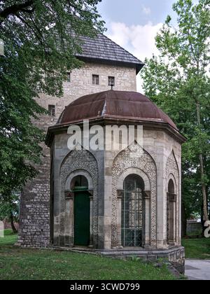 Bosnie-Herzégovine, Bihać (Mun.), Bihać : Turbe – Mausolée ('Mauzolej') Banque D'Images