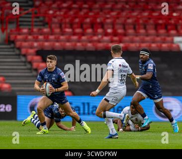 Gallagher Prem Rugby match at Ashton Gate, Bristol Bristol Bears v Exeter Chiefs Ashton Gate Stadium Bristol Martin Edwards/Alamy Live News Saturday11,octobre,2025Ashton Gate Stadium,Copyright Martin Edwards tous droits réservés. Image protégée par les lois internationales sur les droits d'auteur Banque D'Images